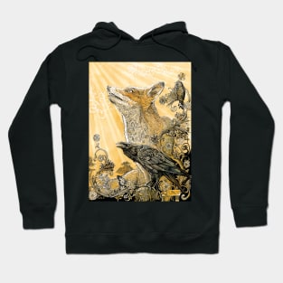 Fox and Crow Hoodie